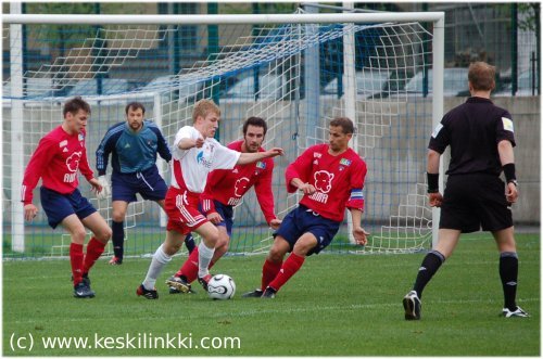 Patrik Rikama, Aleksandr Mishtshuk, Jussi Peteri, Miika Jokiperä, Kimmo Tauriainen