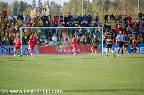 Markus Koljanderin heitt&auml;ytyminen