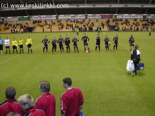 FC Lahti ottelun jälkeen