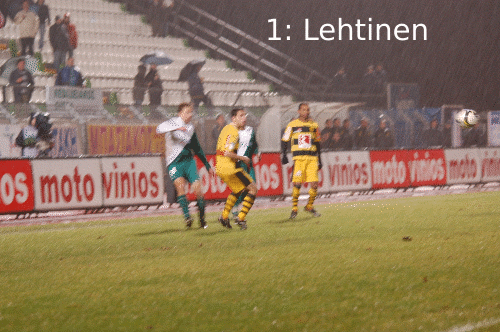 Ensimm&auml;inen maali