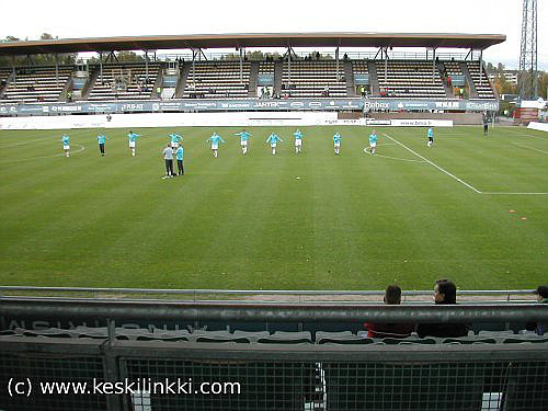 MyPan pelaajat verryttelev&auml;t