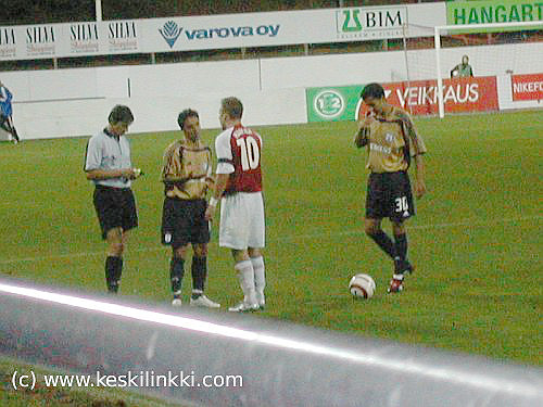 MyPan kapteeni saa varoituksen