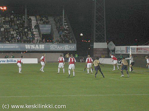 Grasshopperin numero 7 hiipii maalintekopaikalle