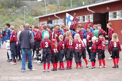 Joukkueet ja saattajat