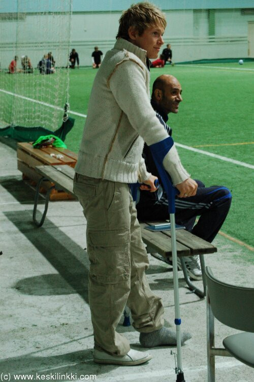Werner Kaitila ja Abdou Talat