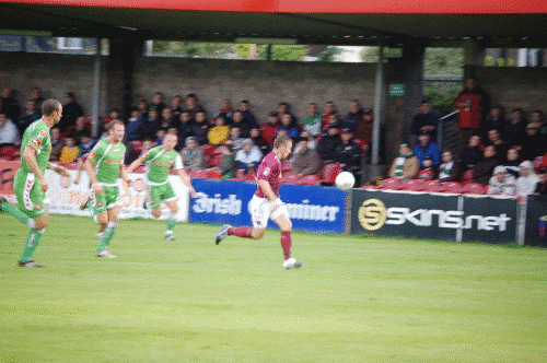 Galway Unitedin ensimm&auml;inen maali