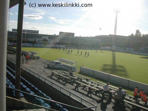 Pelaajat verryttelev&auml;t