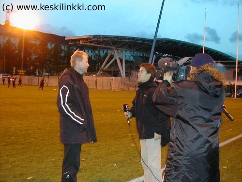 Okan TV-haastattelu