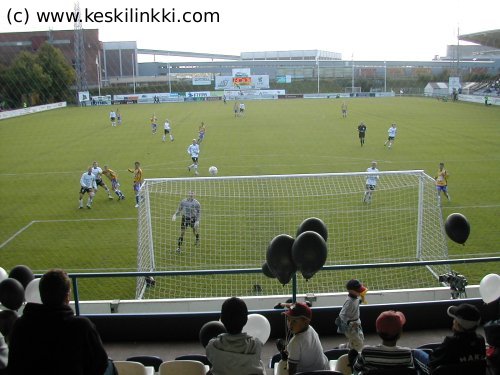 Pusku maalin katolle