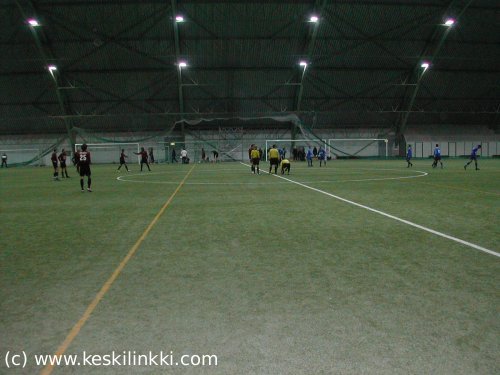 Ottelu alkamassa
